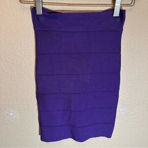 Bebe Bodycon XS Skirt in Purple